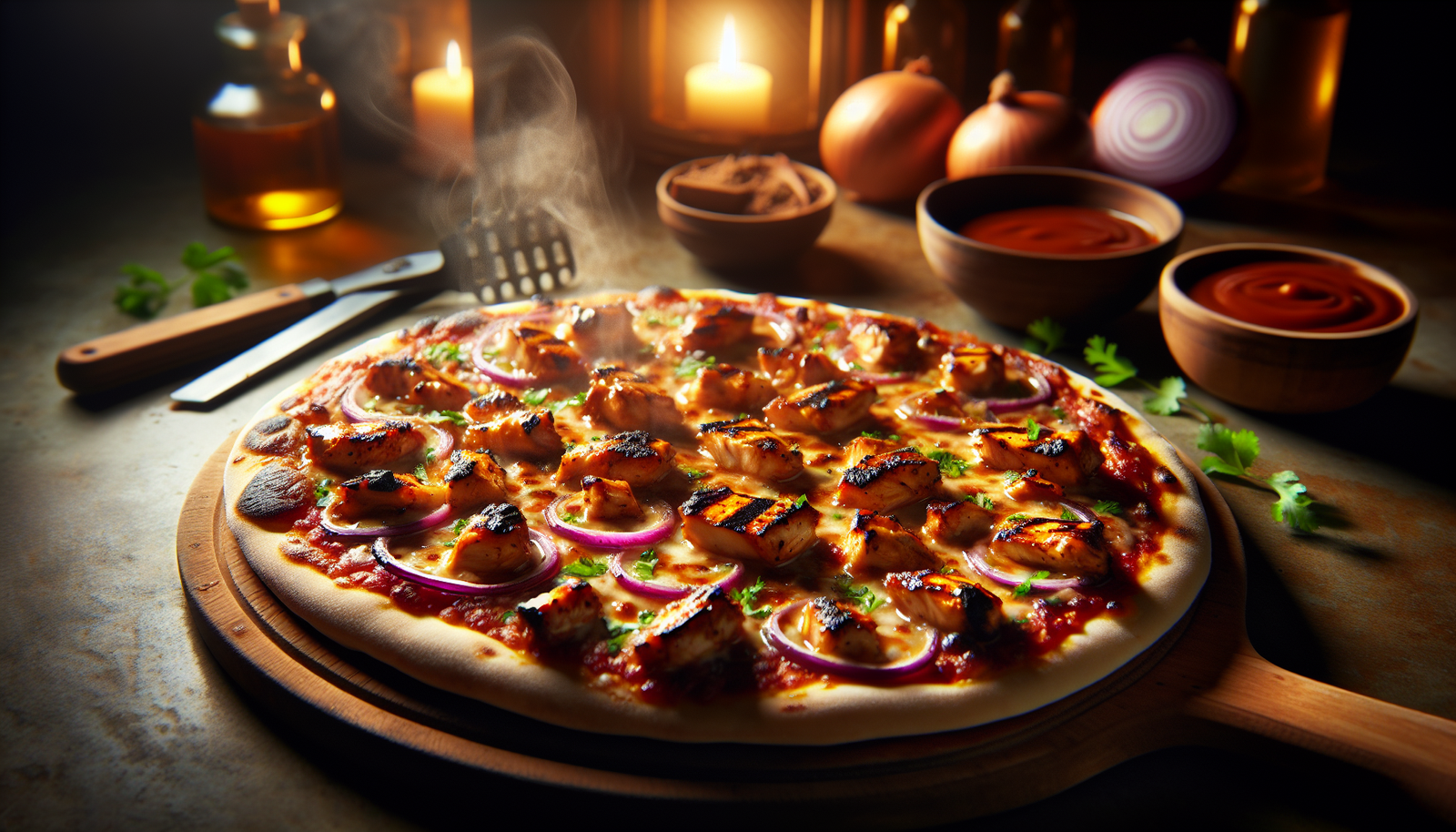 Delicious Homemade BBQ Chicken Pizza Recipe